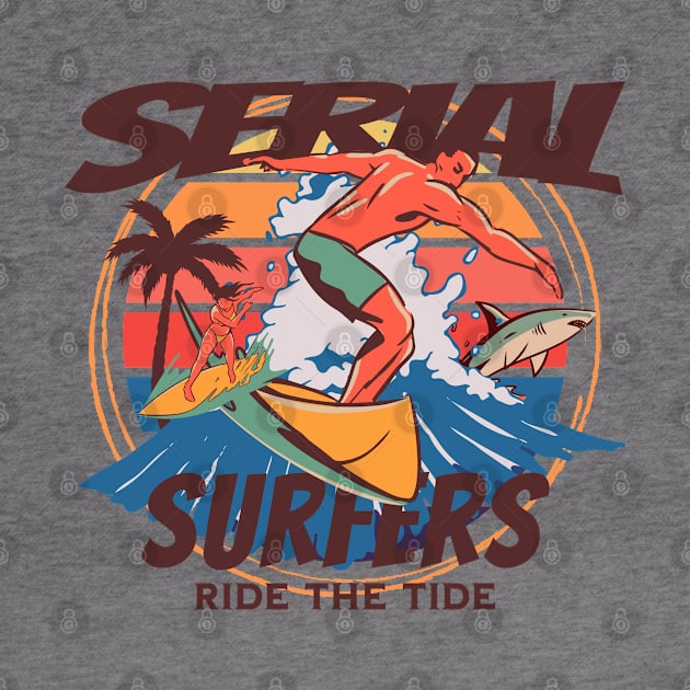 Serial Surfers vintage surf by SpaceWiz95